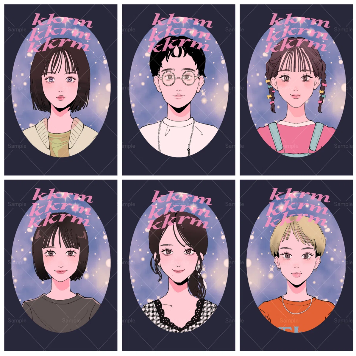 似顔絵】イベントレポ｜コウジマクルミ