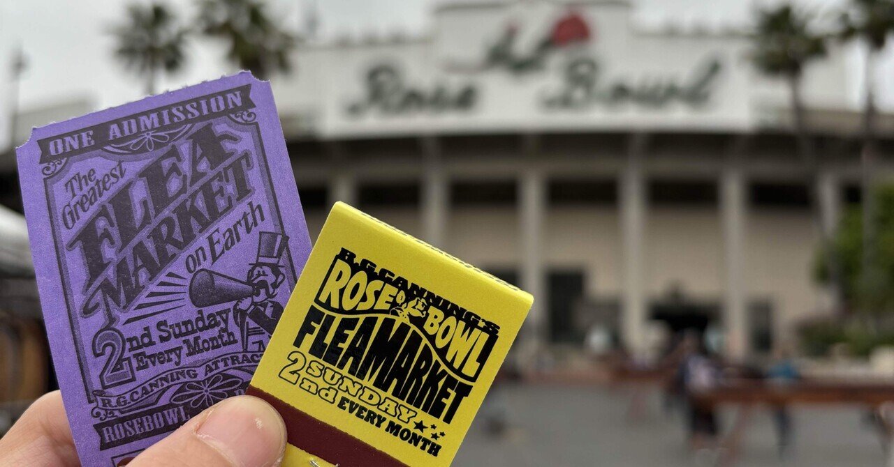 ROSE BOWL FLEA MARKET ポスター希少 限定品 アメリカ雑貨 ROSE BOWL