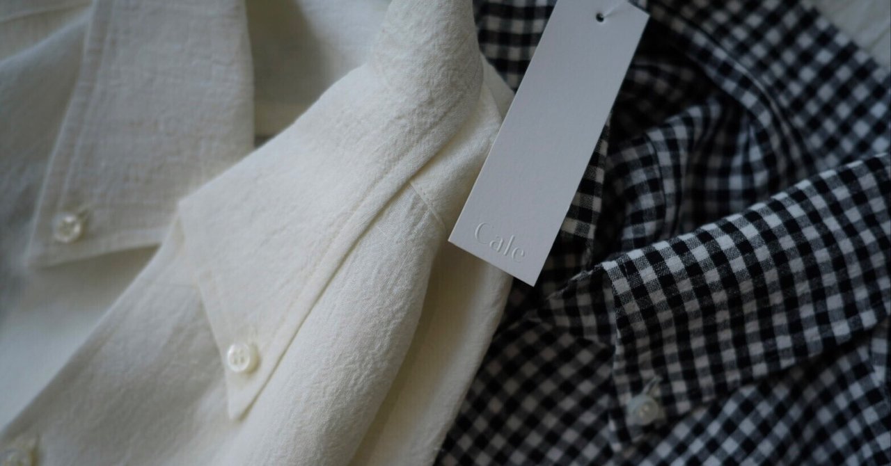 上品な ラスト1点になりました！【cale】WATER TWIST B/D SKIPPER LINEN トップス