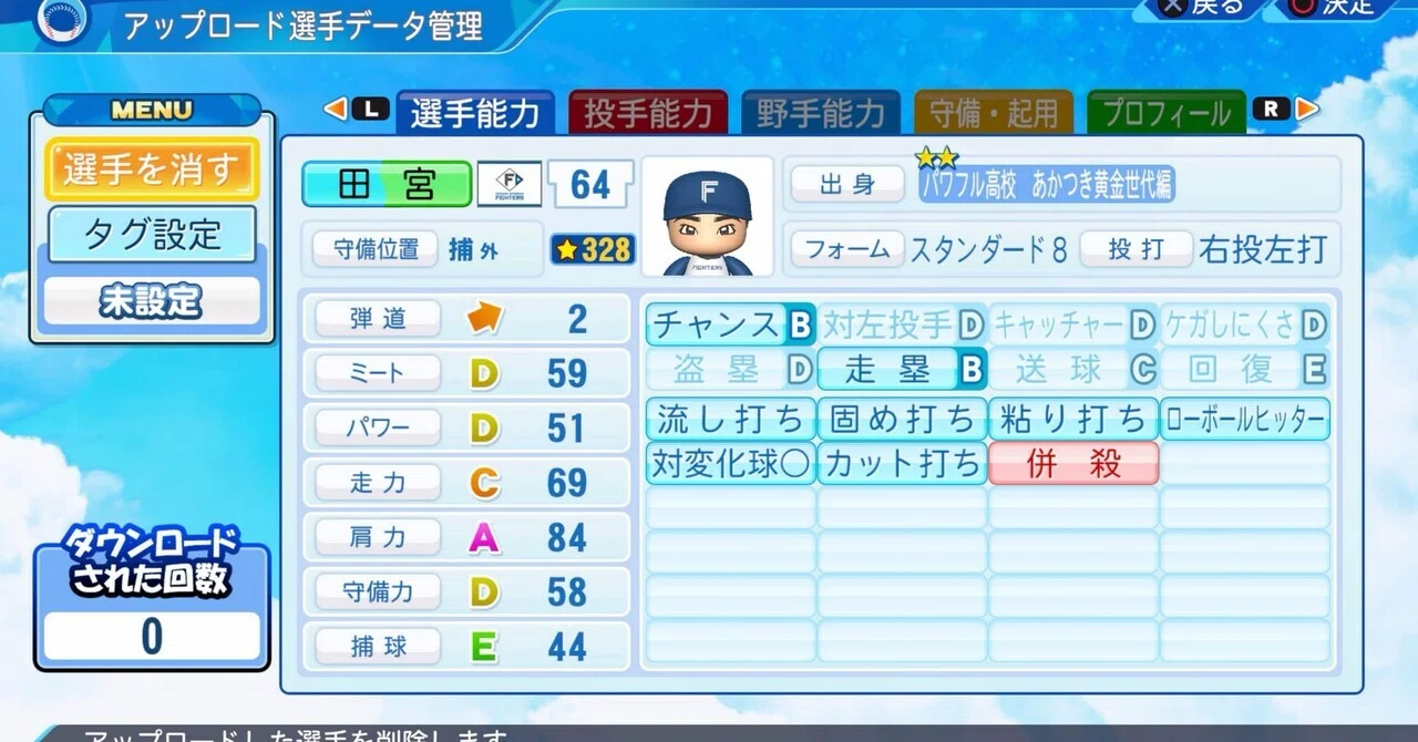 【未開封品】日本ハムファイターズ×パワプロ　ボブルヘッド パワプロ ファイターズ ボブルヘッド - メルカリ