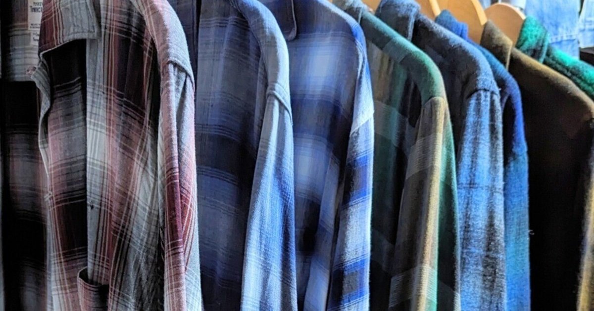 50s PIONEER オンブレシャツ 1950's - 1960's 