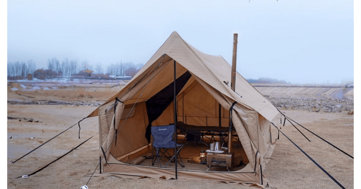 テントバカの新作テント情報(kingcamp キルティングロッジテント