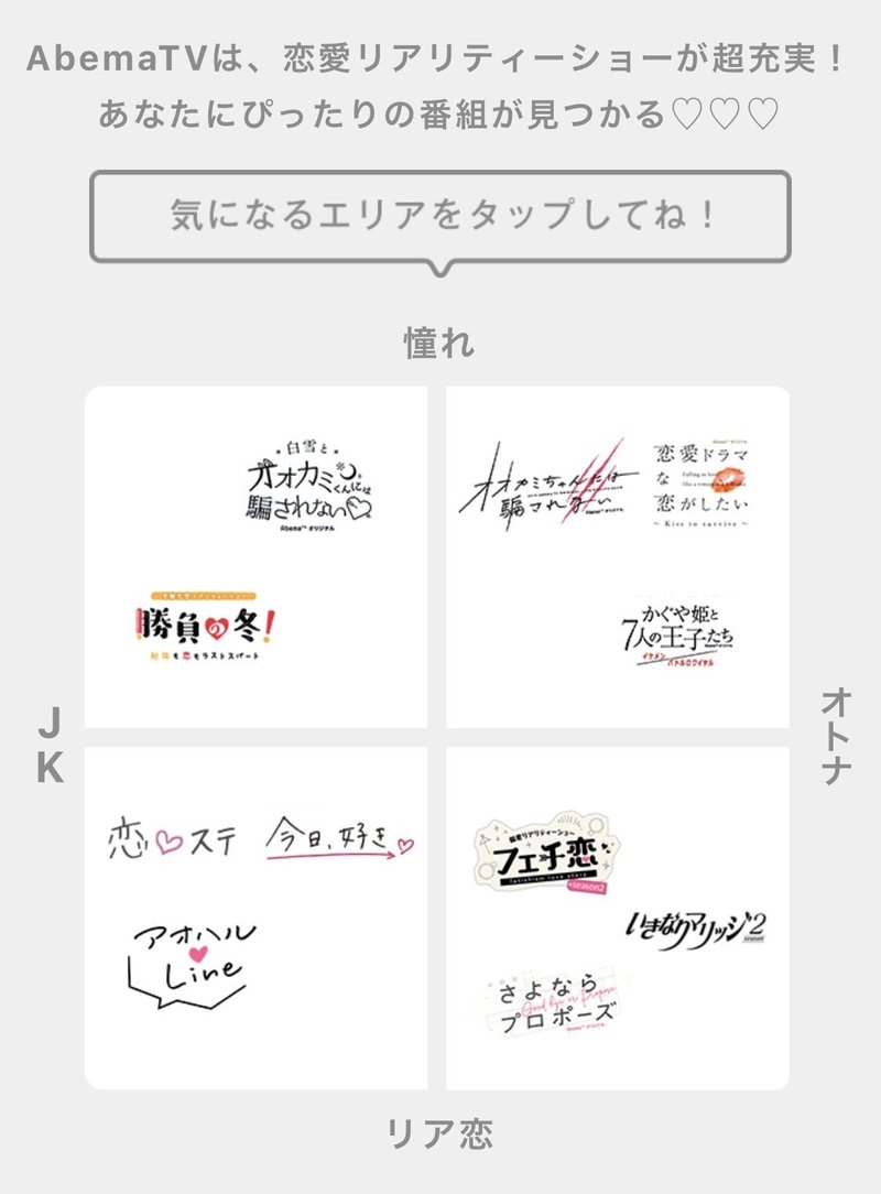 Snsで考察を語れる 友達の恋を見届ける感覚 Abematvの恋愛リアリティ オオカミちゃんには騙されない が盛り上がる理由 アプリマーケティング研究所 Snsで考察を語れる 友達の恋を見届ける感覚 Abematvの恋愛リアリティ オオカミちゃんには騙されない が盛り上がる理由 アプリマーケティング研究所