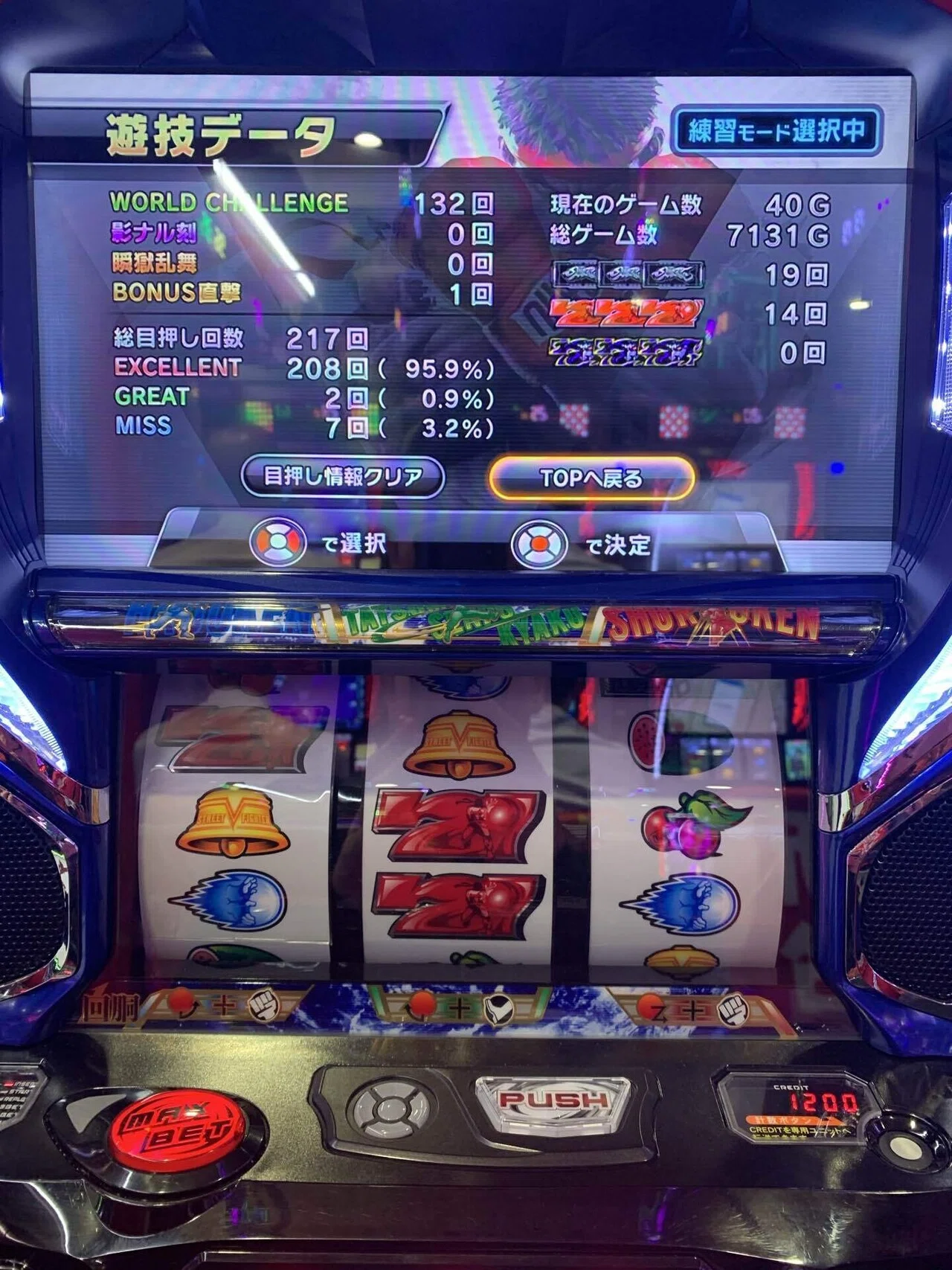 239戦目(クソリートファイター)｜コロニャンのスロット