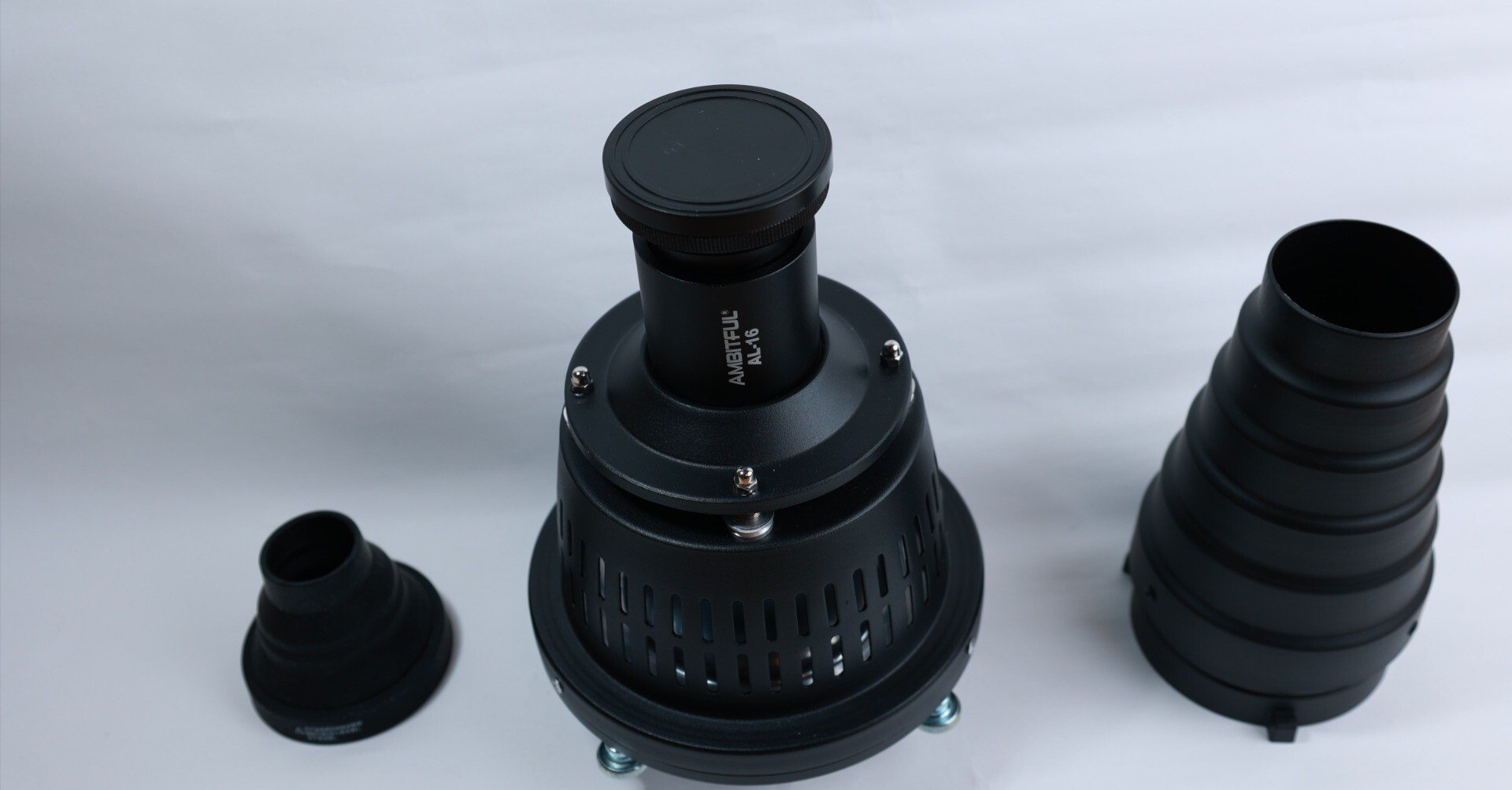 DF DIGITALFOTO Bowens マウント光学スヌート、4カラーフィルター、25