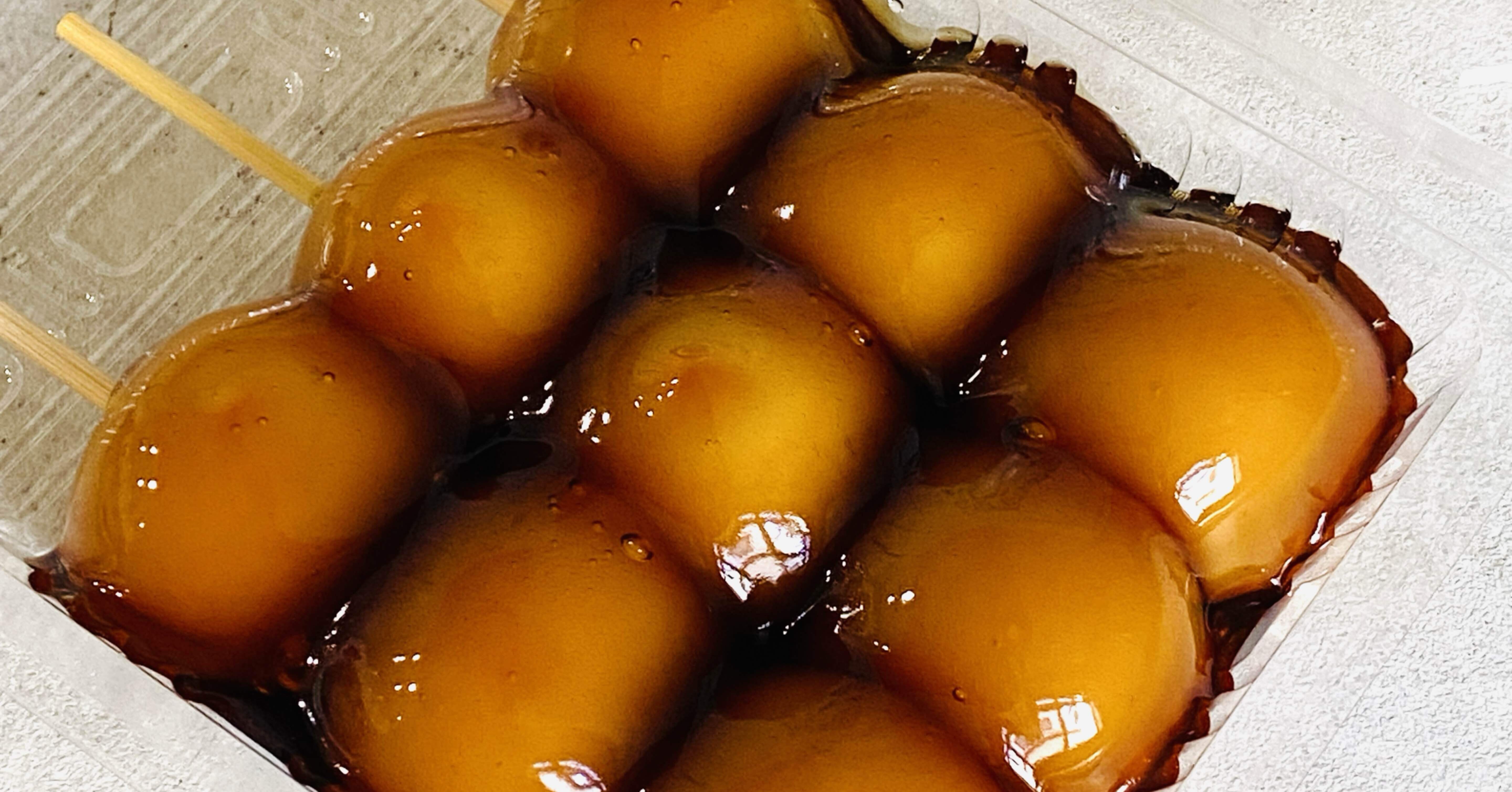 通常の倍くらい大きい！みたらし団子｜Tamara