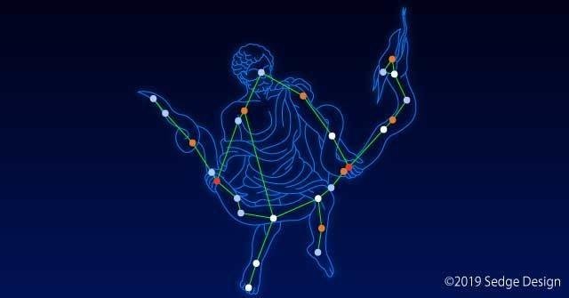 黄道12星座イラスト 星物語 セッジ デザインブ Note