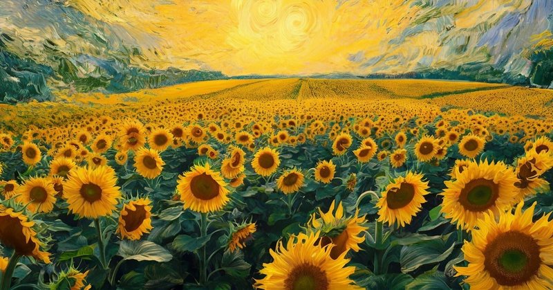 BEYOND WORDS : 夏のエピック- 太陽に輝く広大なひまわり畑 | AAI #24