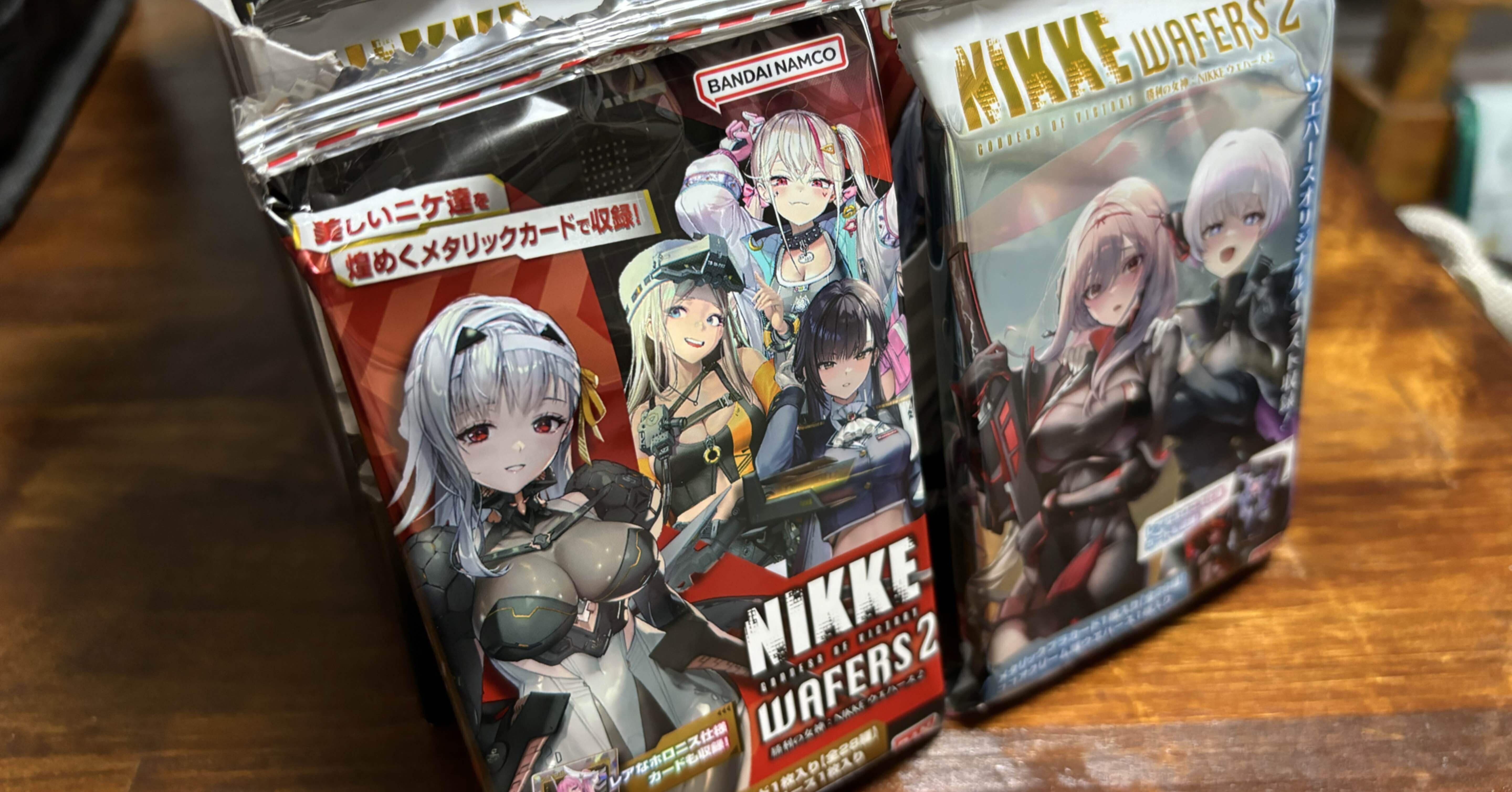 勝利の女神：NIKKE ウエハース第二弾 箱買いしてみた｜名取宇無