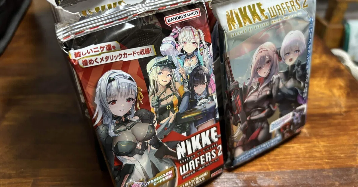 勝利の女神：NIKKE ウエハース第二弾 箱買いしてみた｜ポンコツパンダ