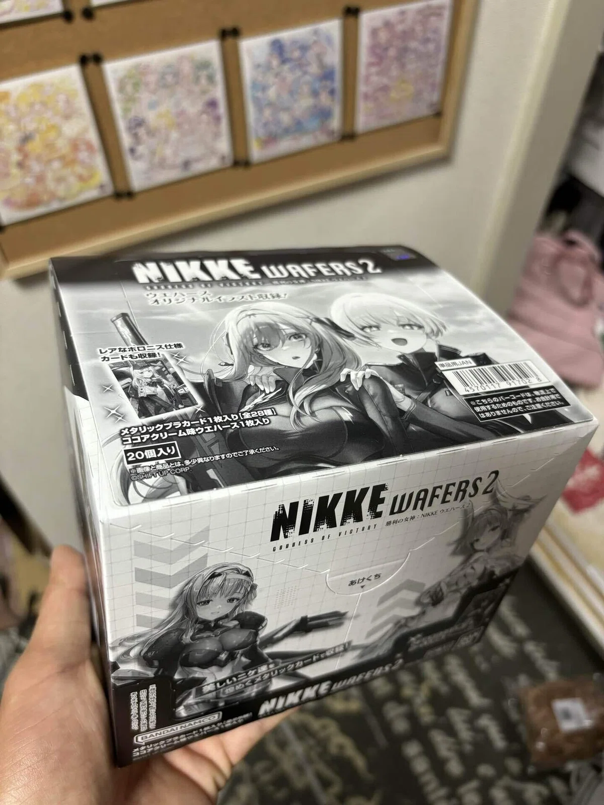 勝利の女神：NIKKE ウエハース第二弾 箱買いしてみた｜ポンコツパンダ