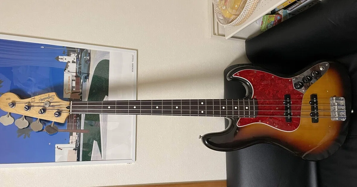 Squier/Fender Japan component JazzBass ｜田中入口