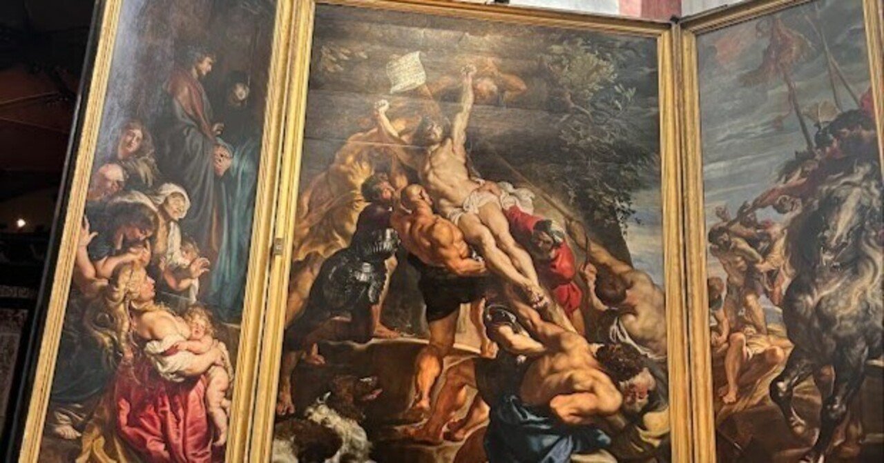 フランダースの犬が書かれた理由にびっくり。□アントワープ聖母大聖堂