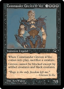 絶版 新品未開封 MTG デッキケース 司令官グレヴェン・イル＝ヴェク　英語版 無限回収】司令官グレヴェン・イル＝ヴェク/Commander Greven il