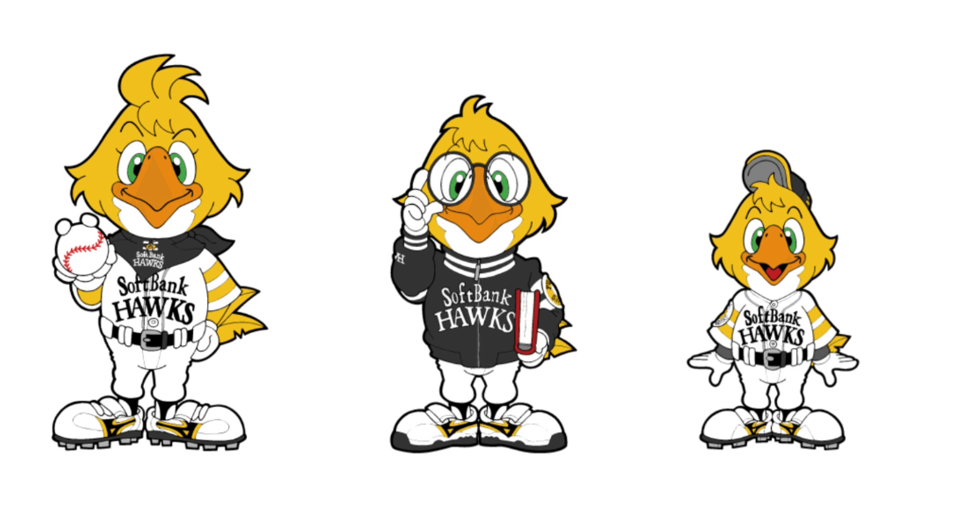マスコット紹介月間〜ホークス三兄弟〜｜のぼ〜る広報