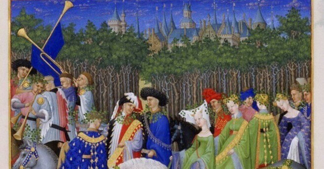 装飾写本《ベリー公のいとも豪華なる時祷書》より（前編）｜麻依弥🌹