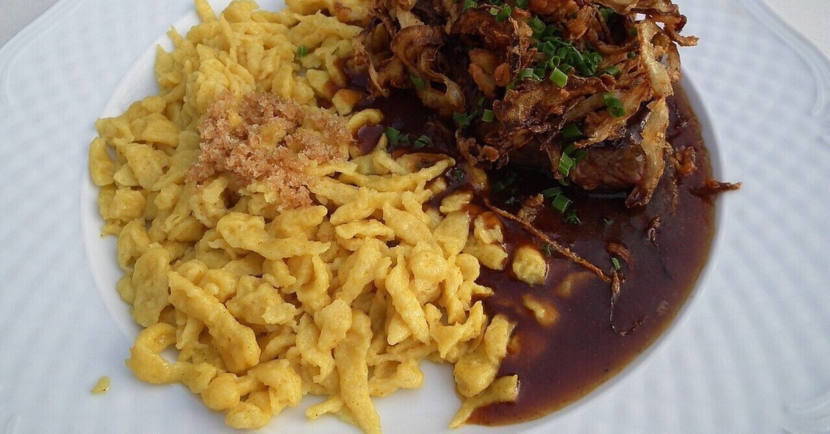 Original Schwäbisch ドイツ料理　ドイツ語 ドイツ語】シュヴァーベン料理を味わいたい（ドイツひとり旅