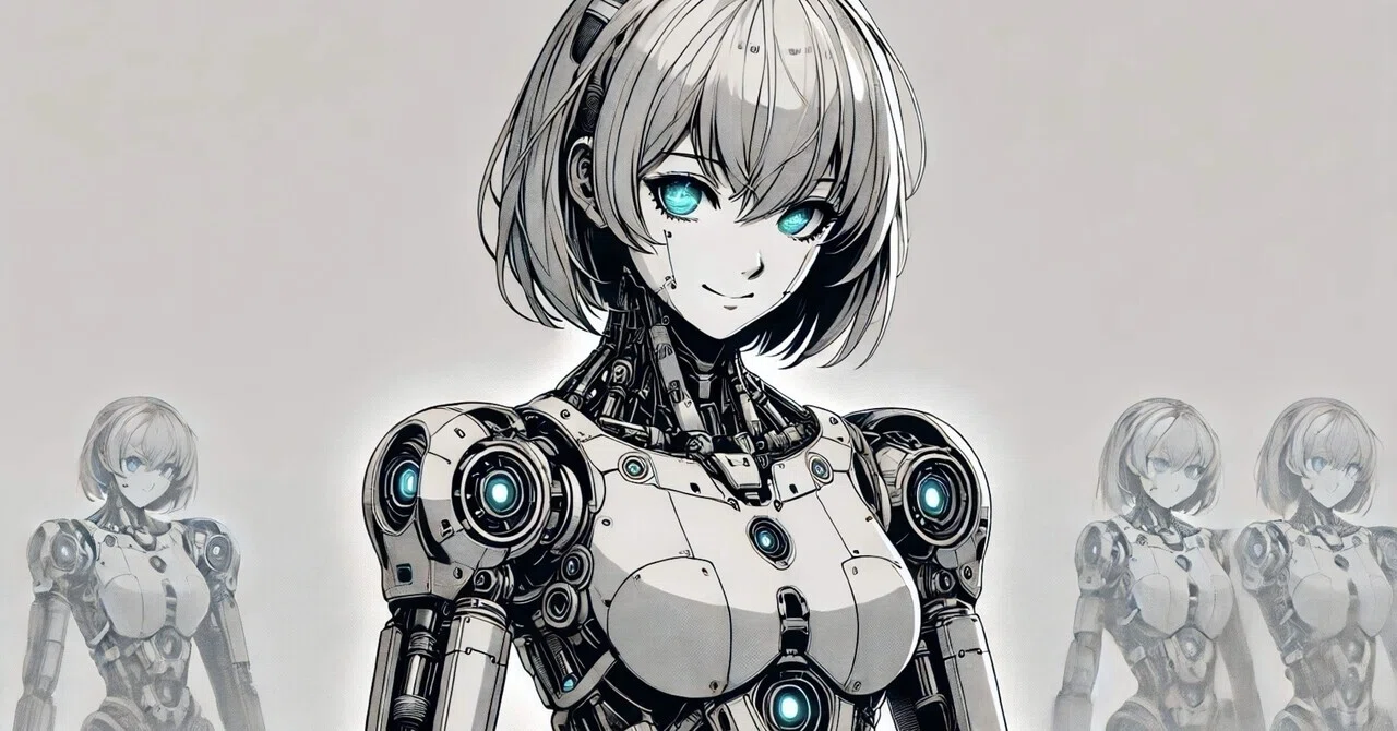 女性型ロボットが描きたくて｜Yuki
