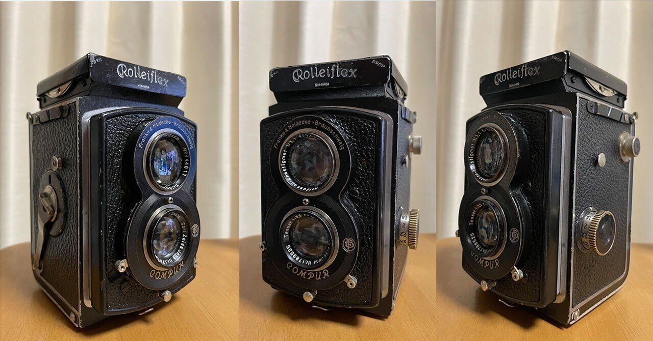 安い Rolleiflex やっと購入した本格的？二眼レフカメラ｜nono Standard フィルムカメラ