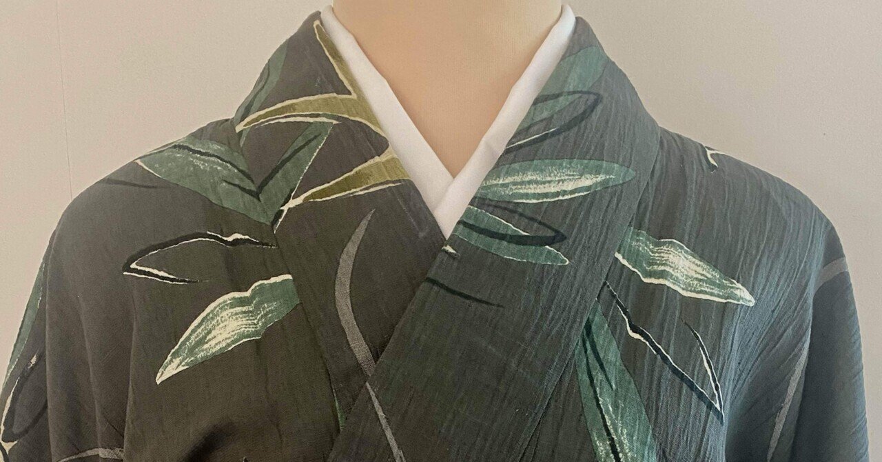 つばめ柄楊柳綿麻ゆかた｜夢吉きもの