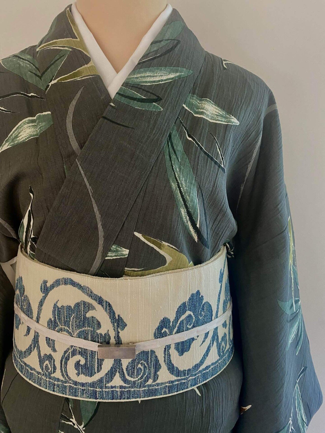 綿麻　楊柳地　ゆかた 綿麻 楊柳地 ゆかた
