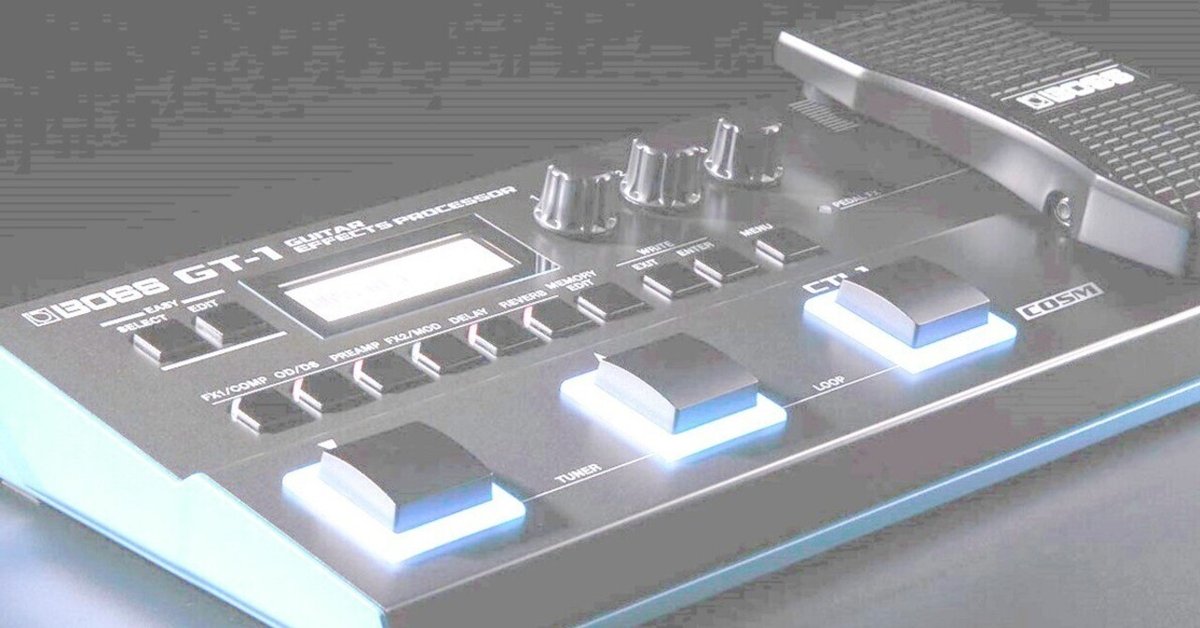 BOSS「GT-1」の良い点と悪い点(マルチエフェクター)|8nm BOSS「GT-1」の良い点と悪い点(マルチエフェクター)|8nm
