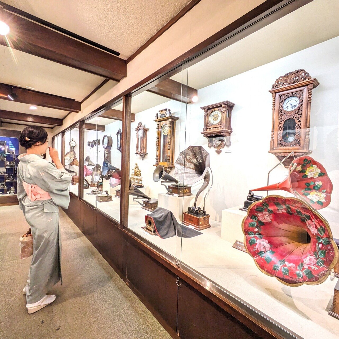 角館の武家屋敷「青柳家」上級お武家様はハイカラだったようで、敷地内