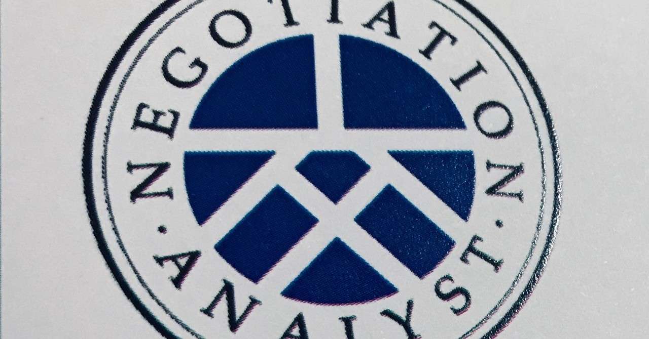 交渉アナリスト補を取得しました Tatsuki Note