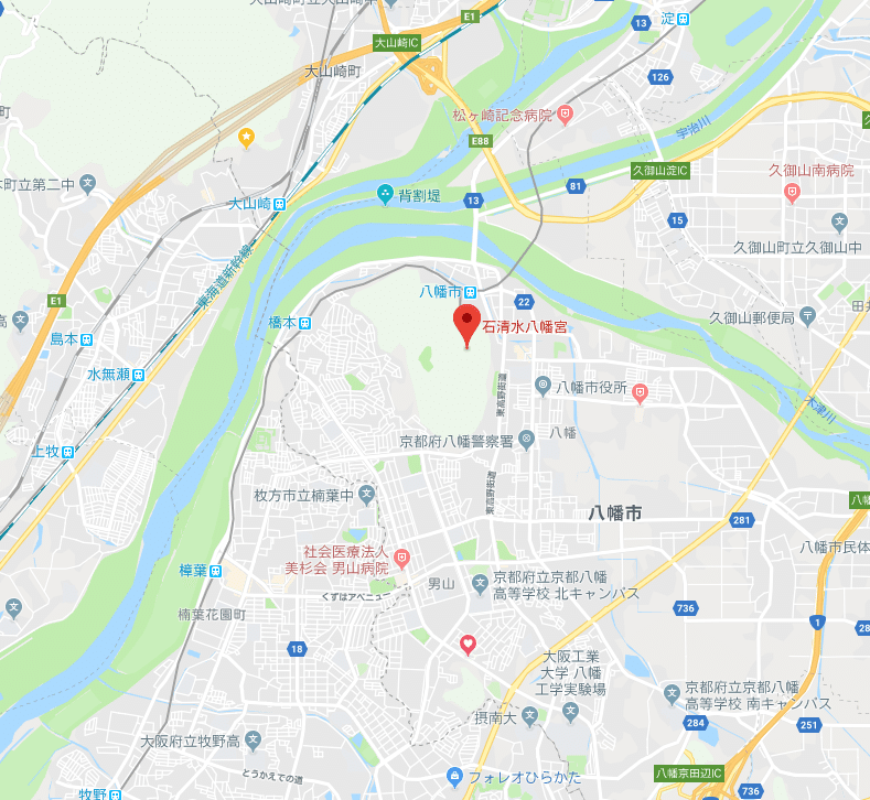 石清水八幡宮 - Google マップ