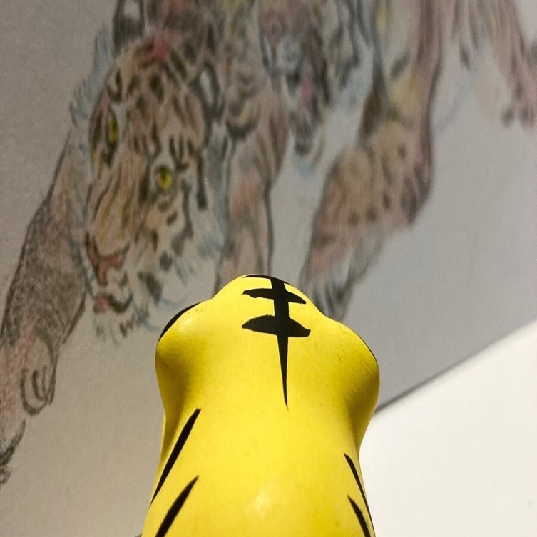 日本の虎の絵〜時代順においかけてみた〜(後編)｜水虎