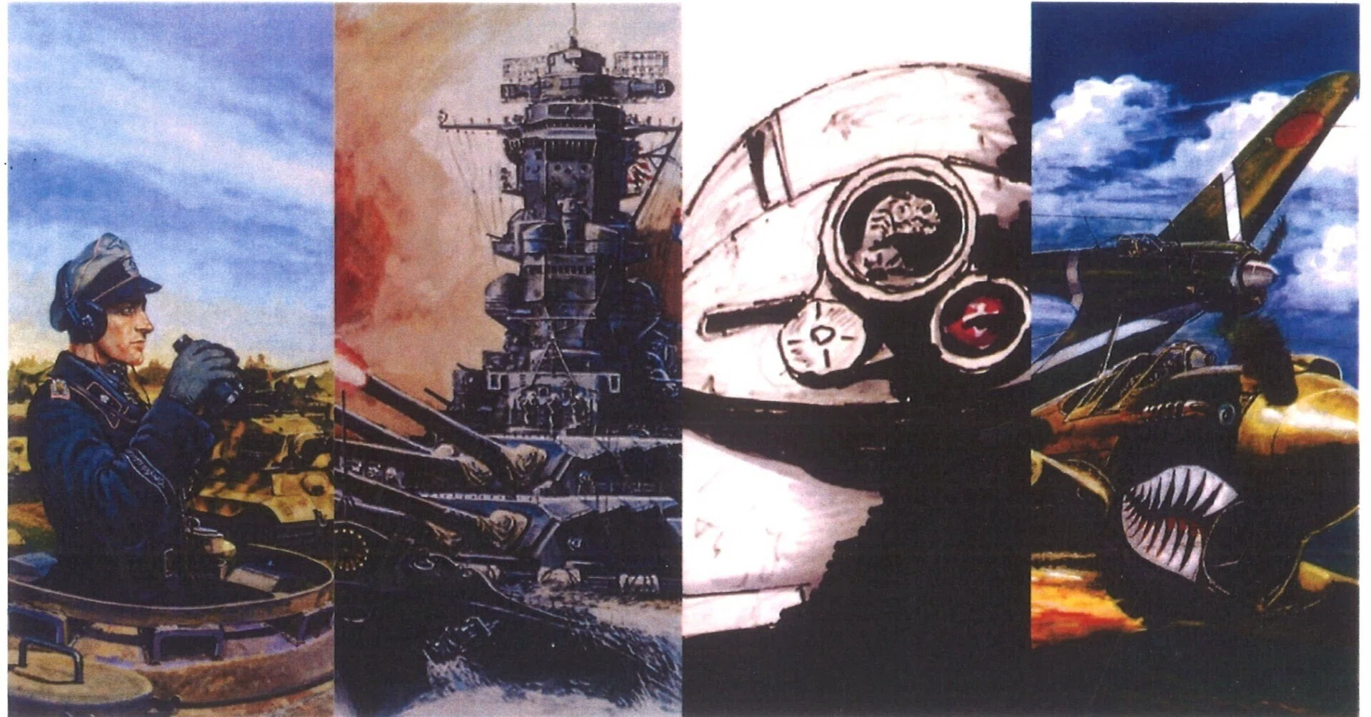 上田信個展'2024情報、ミリタリー・CA・AT・魔神好きは集まれ！｜taku1