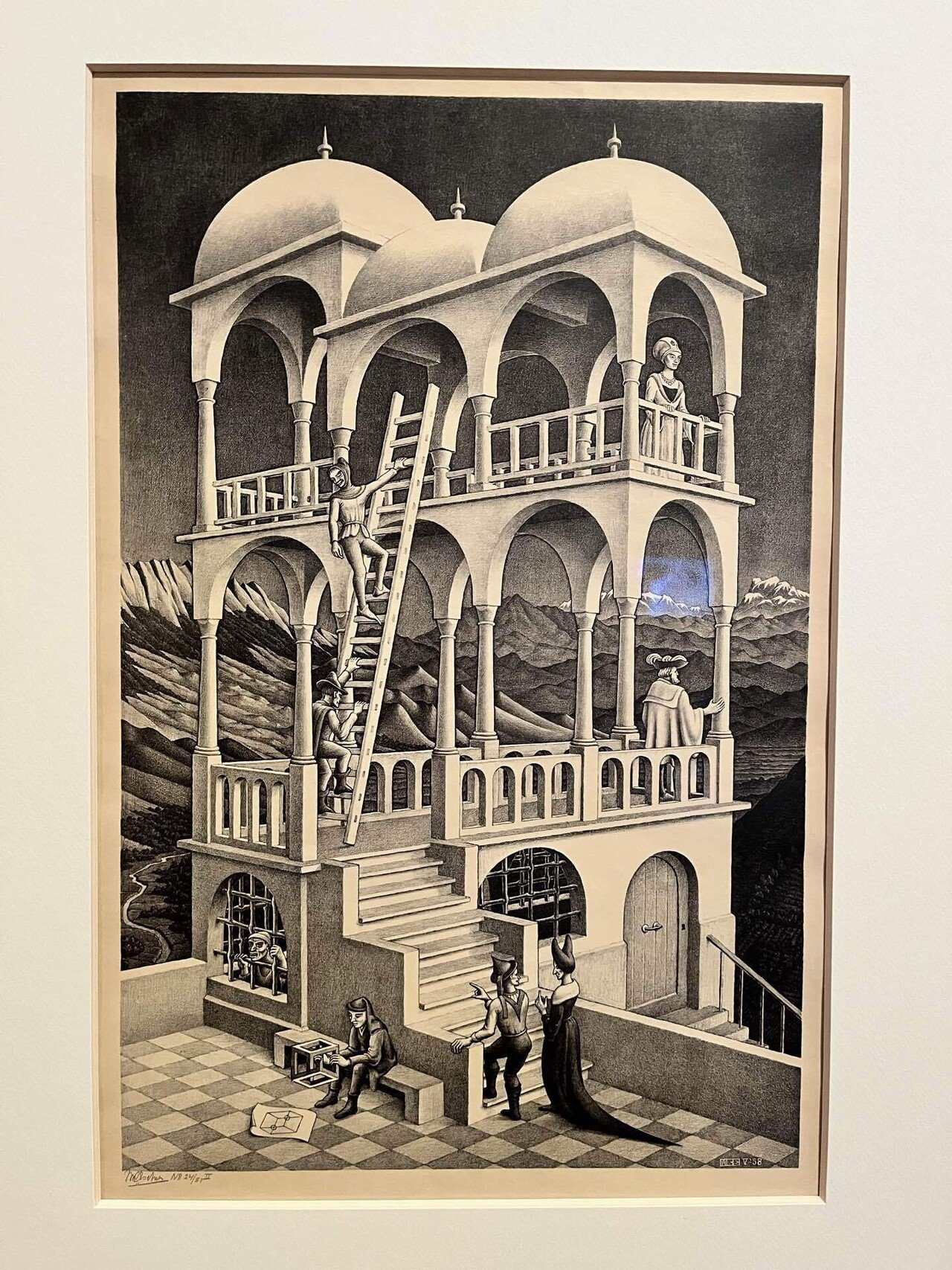 エッシャー 不思議のヒミツ(富山県美術館)｜28(にわ)ノ烏