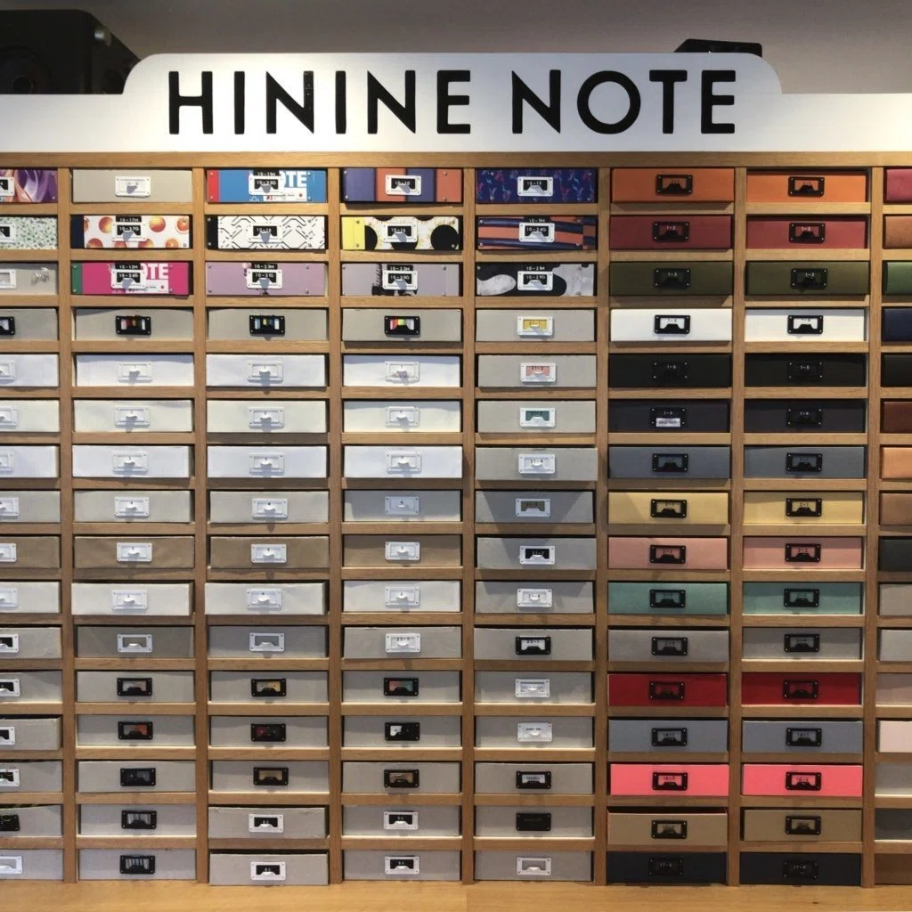 Hinine Noteでオリジナルノートをカスタムオーダー Textmarker 蛍光ペン研究ユニット Note