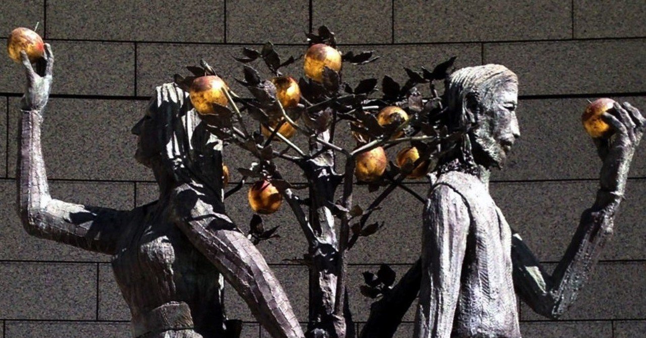 木彫りのオブジェ　アダムとイヴ 木彫りのオブジェ アダムとイヴ 木彫りのオブジェ アダムとイヴ アダム