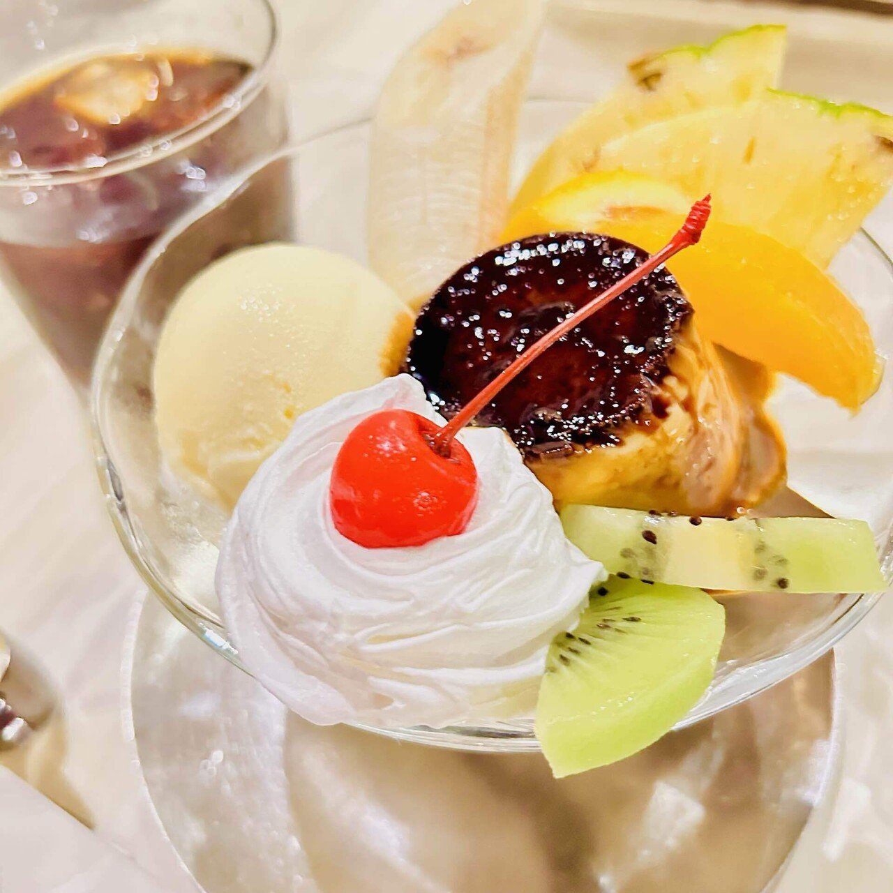 プリンアラモード 週末は喫茶店 No.003「マヅラさんのプリンアラモード」（大阪・西梅田