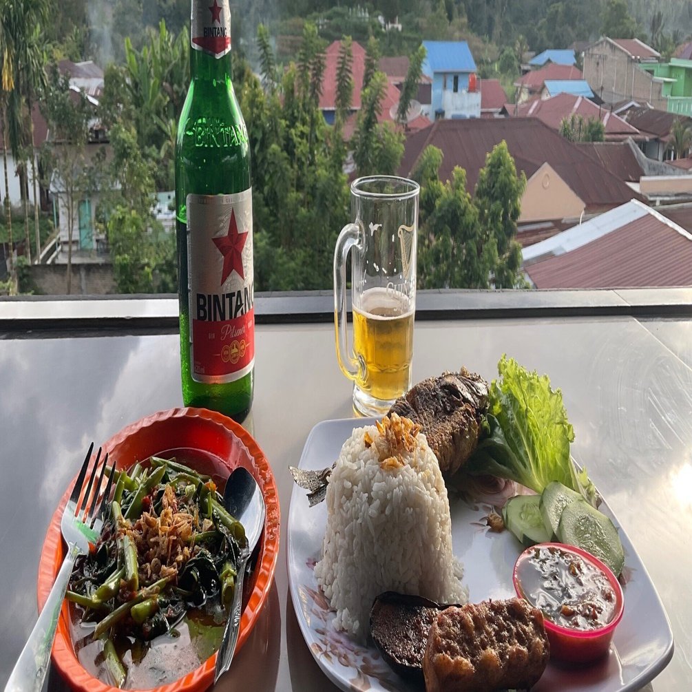 スマトラ島の温泉をめぐる旅 13日目 トバ湖から120キロの至福の温泉