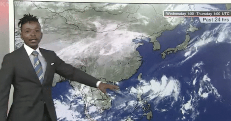 nhkに アフリカ人気象予報士が 沢田眉香子 note