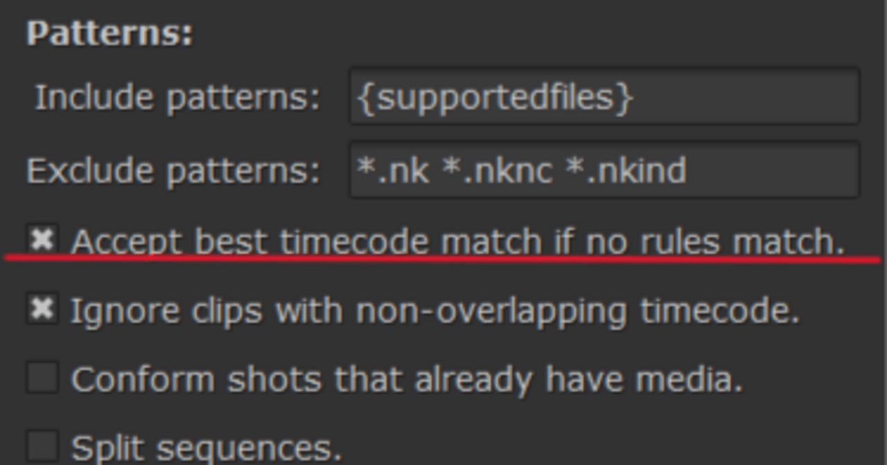 【Nuke Studio】 ショットネームではなく、メタ情報のTimeCodeを元にEDL/AAFのMatch Mediaをする方法|ネココンプ.nk