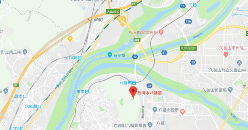 石清水八幡宮_-_Google_マップ