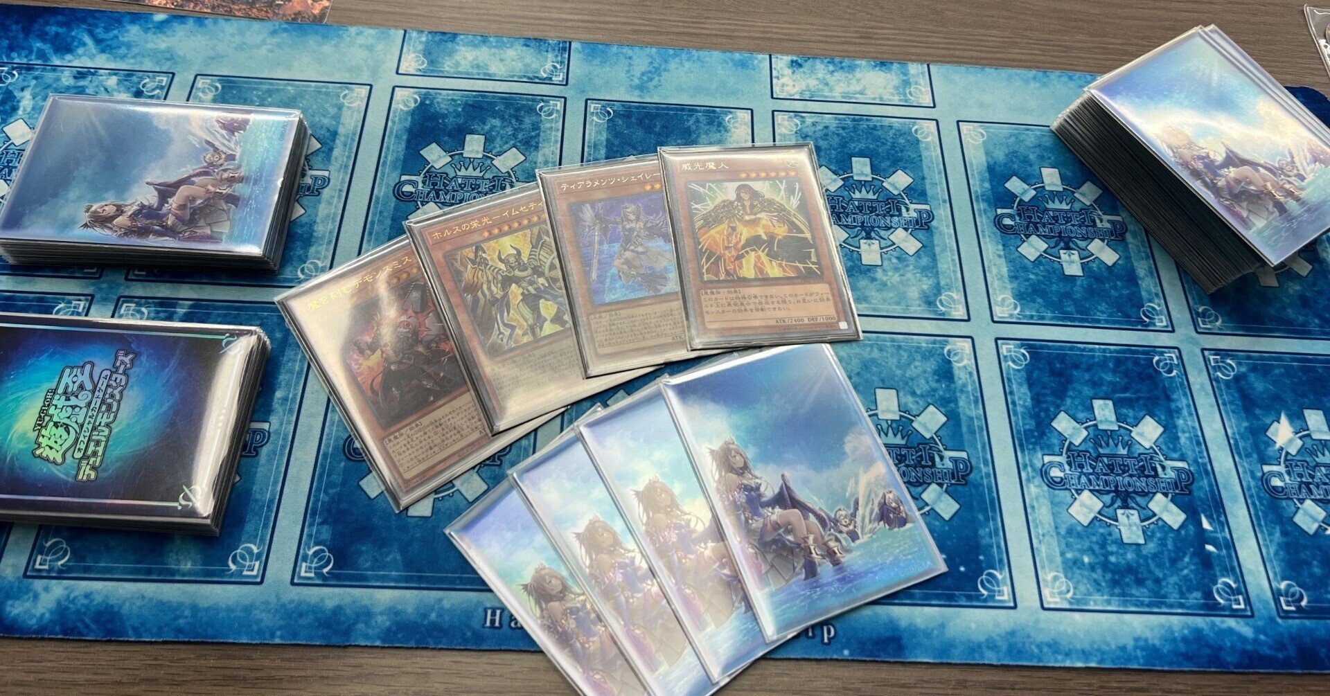 遊戯王【ホルス デモンスミス ティアラメンツ】デッキ スリーブ付 c 24