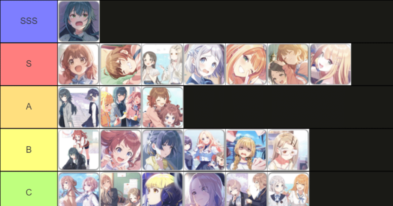 学マス】評価激変？！最新サポートカードTier List【統合版】｜朝霧くもり