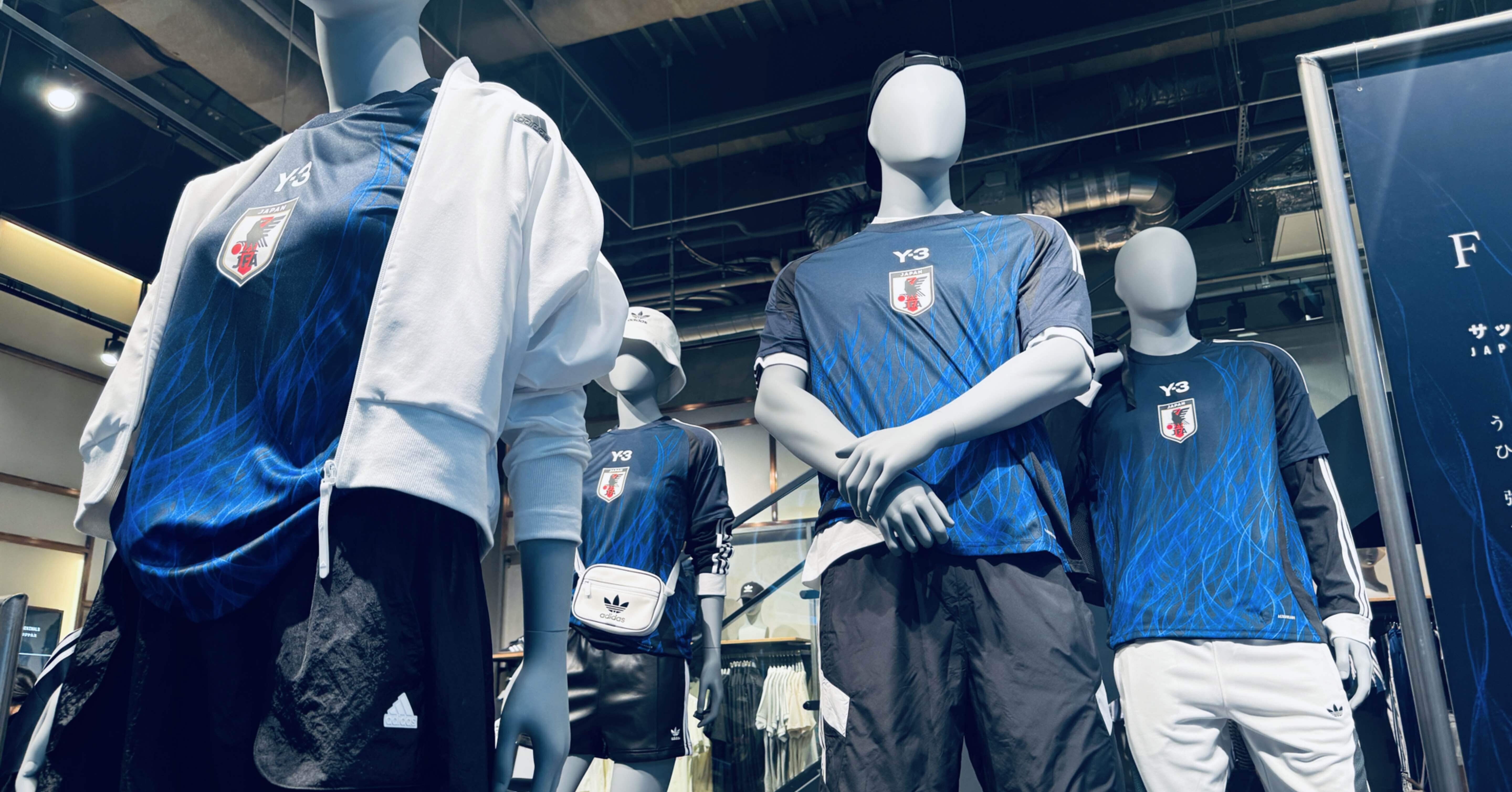 SCANDAL ゲームシャツサッカーシャツ日本代表モチーフ