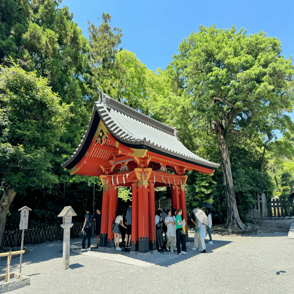 金を洗いに、洞窟へ｜鶴岡八幡宮💰銭洗弁財天⛩️宇賀福神社