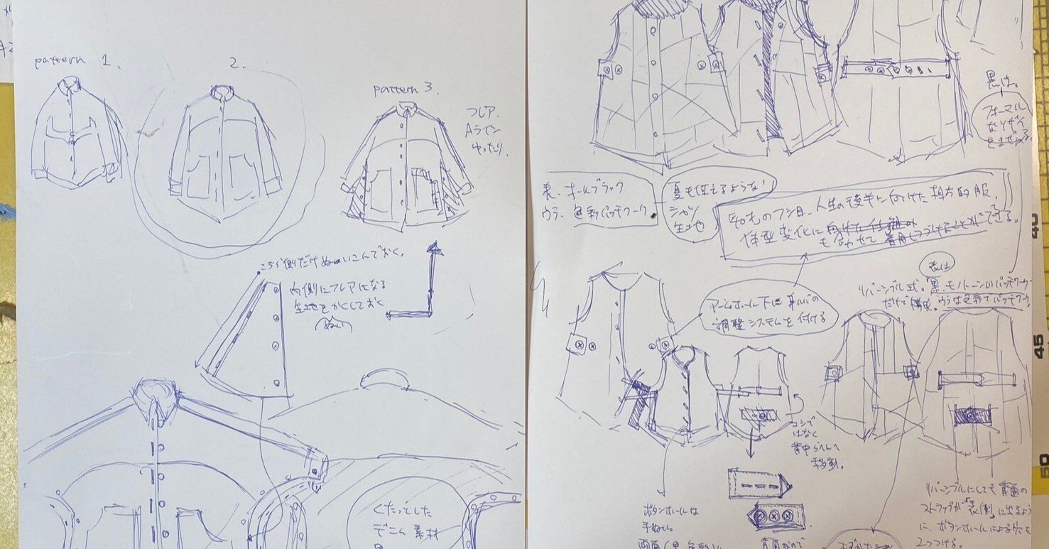 古着再構築のオーダーメイド記録と受注受付】｜nisai