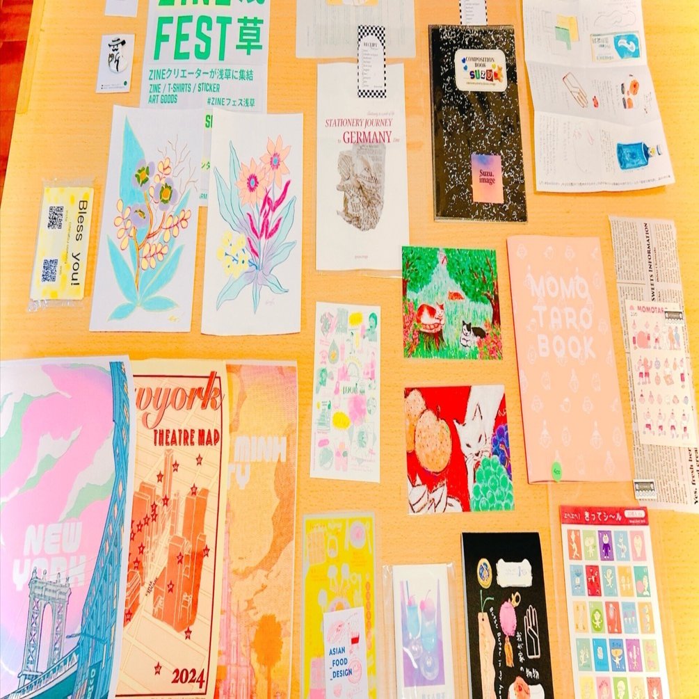 ZINEフェス浅草で買ったもの｜まみ