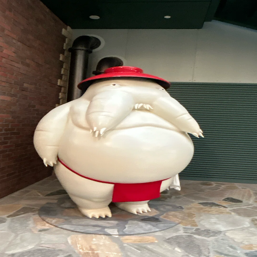 【完売品】ジブリパーク限定　大倉庫　千と千尋　河の神　お面 完売品】ジブリパーク限定 大倉庫 千と千尋 河の神 お面 完売品