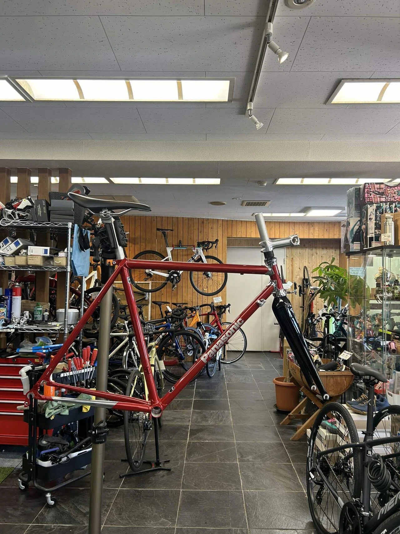 パナソニック スチールバイクを扱い始めました（パナソニック FRCC13