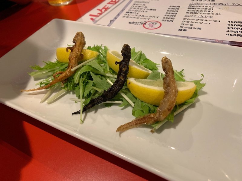 閲覧注意 ゲテモノ料理屋に行ってきた かすみ Note