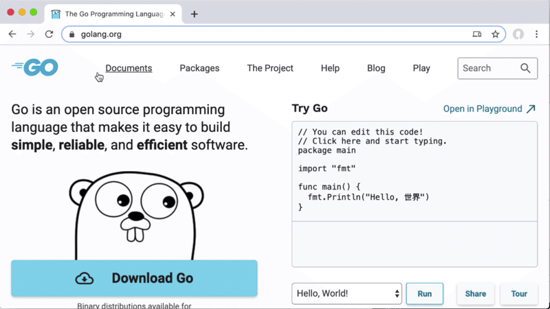 ブラウザだけで学習できる はじめてのgo言語 をリリースしました ドットインストール Note ブラウザだけで学習できる はじめてのgo言語 をリリースしました ドットインストール Note