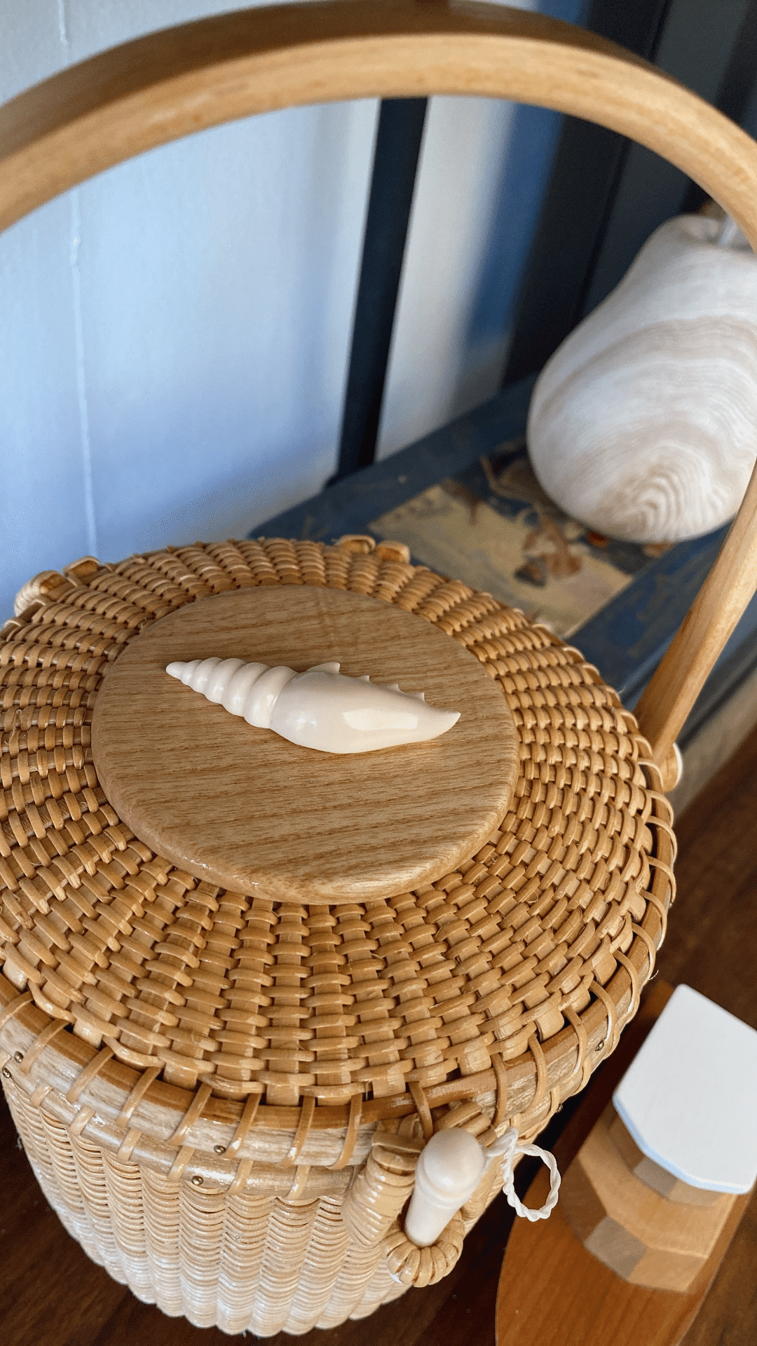 ナンタケットバスケット　7クックテール 2dd8d9fcbc3c0ee93366a418bed6b3